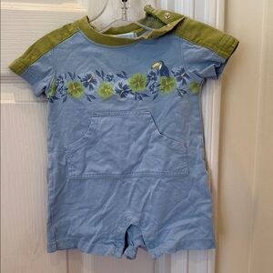 Janie and Jack Blue and Green Baby Outfit